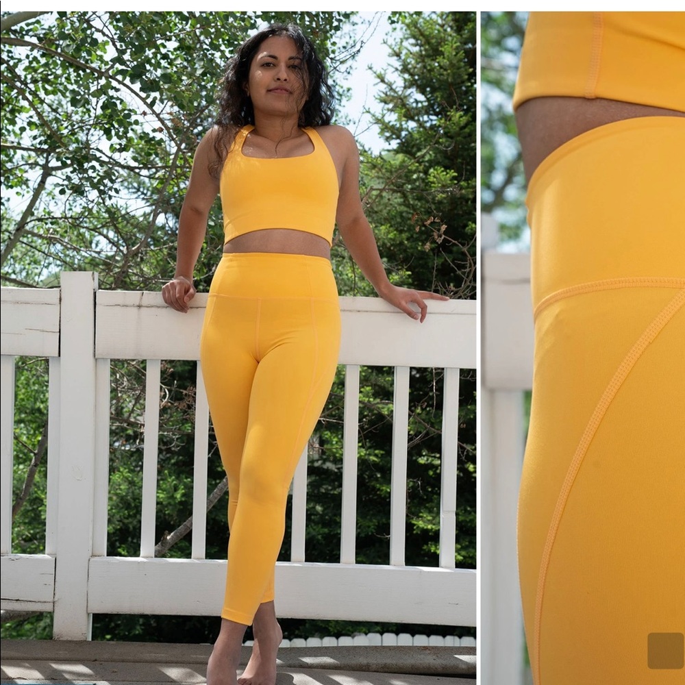 Girlfriend Collective Set Marigold S
